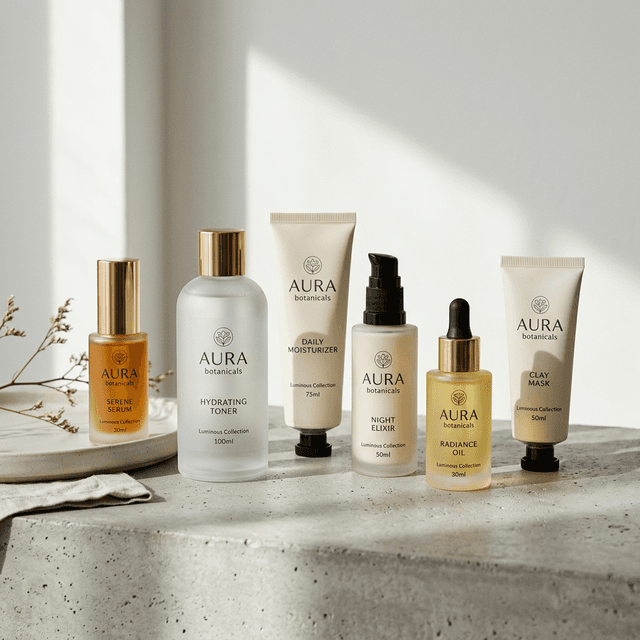 Aura Skincare — Branding / E-Commerce