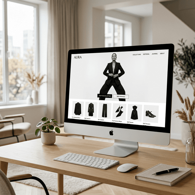 Flux Fashion — Web Design / UX